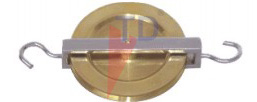 PULLEY-SINGLE BRASS